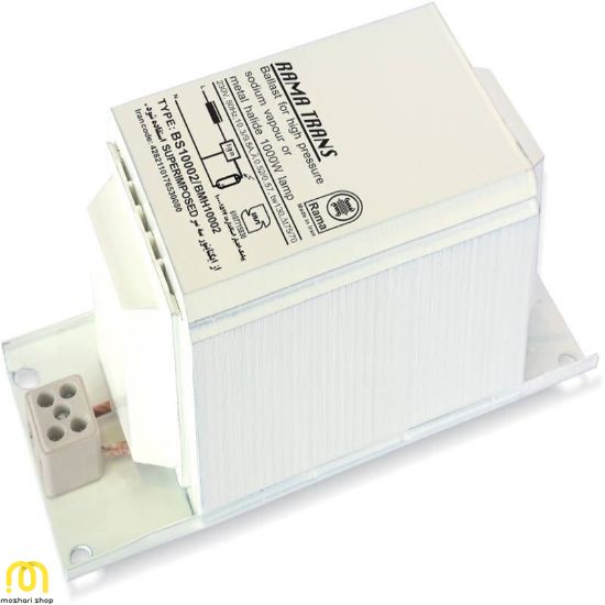 0000641_-1000-_550 ترانس 1000 وات بخار سدیم و متال هالید هسته مس- راما