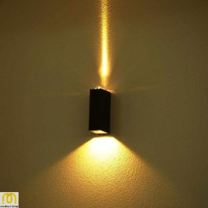 چراغ دیواری دکوراتیو 7 وات گلنور مدل آلفا 2
