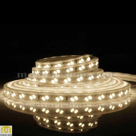 ریسه LED اس ام دی 5730 دولاین یخی (نور طبیعی) تراکم 120