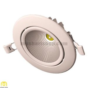 چراغ سقفی 7 وات گرد توکار COB LED