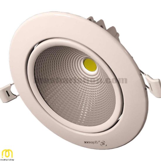 چراغ سقفی 26 وات گرد توکار COB LED