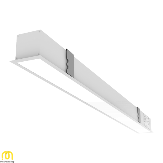 0001354_-40-6-_550 چراغ سقفی توکار 30 وات ال ای دی 6 سانتی