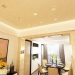 چراغ سقفی توکار گچی 5~10 وات مدل کوادرا1