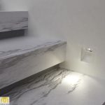 چراغ سقفی توکار LED گچی 5~10 وات مدل کوادرا