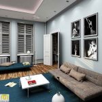 چراغ سقفی توکار LED گچی 5~10 وات مدل کوادرا