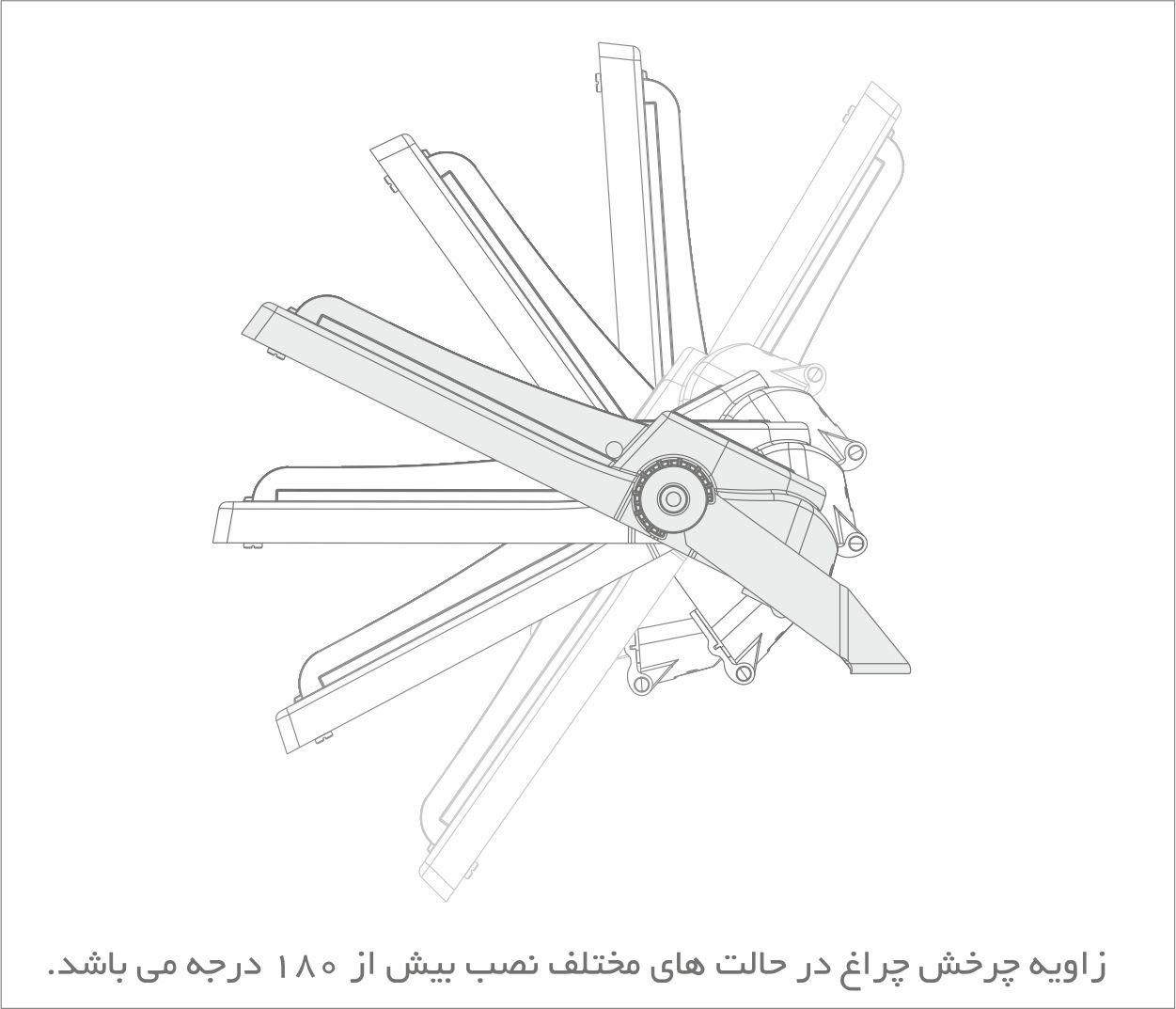 خرید انلاین پروژکتور 100 وات LED گلنور مدل آریوi2