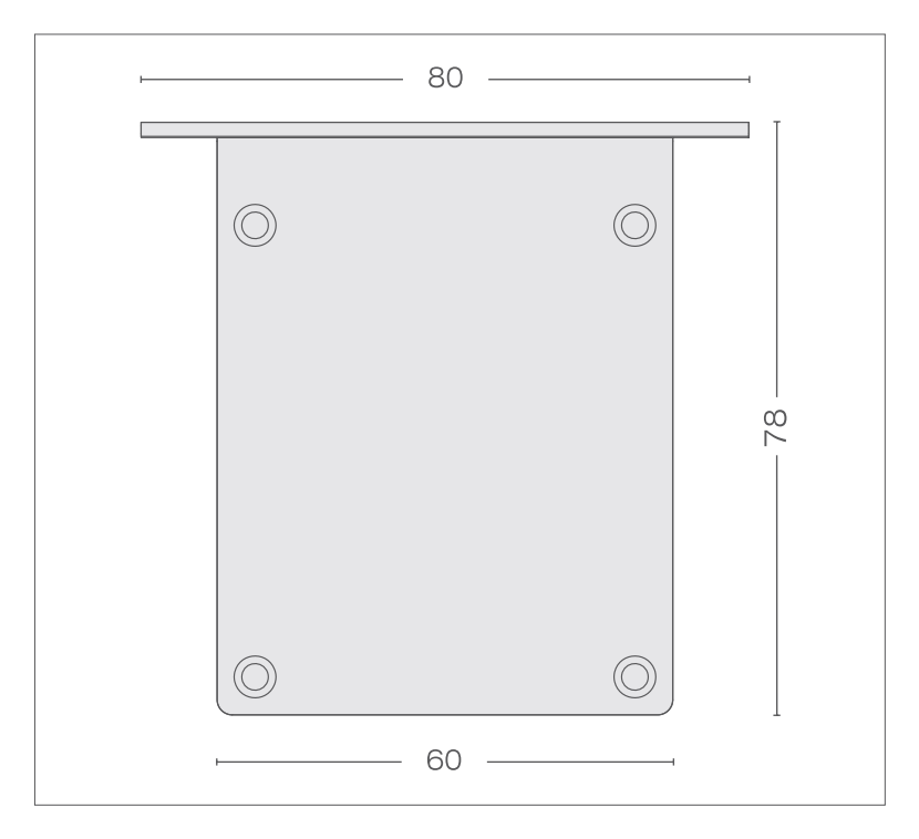 چراغ سقفی توکار 30 وات ال ای دی 6 سانتی
